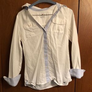 Women’s vineyard vines button up long sleeve